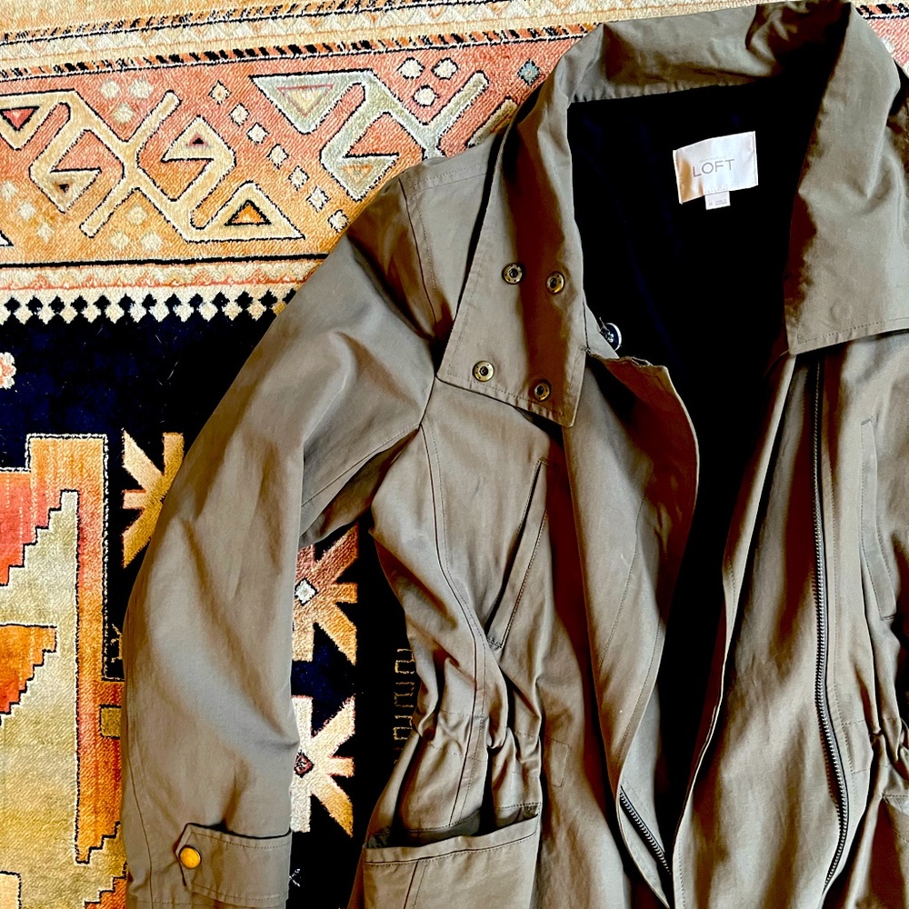 LOFT Green Jacket (Size M)